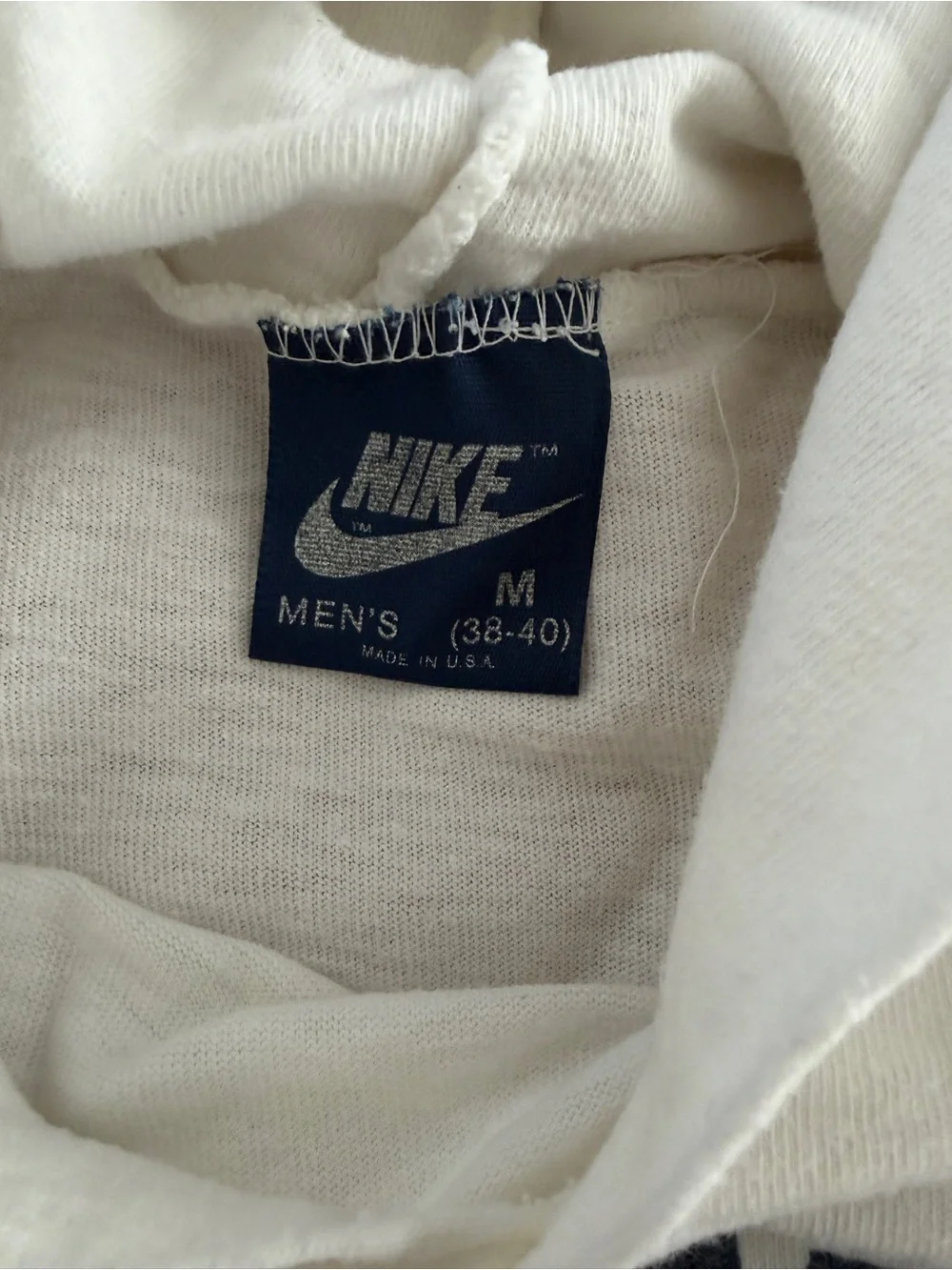 Vintage Men’s Nike Santa Monica Track Club White Hoodie